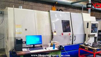 سنگین تراش سی ان سی دو محور DAEWOO PUMA 500 ساخت کره جنوبی